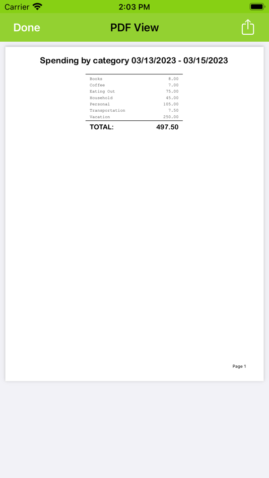 #6. Pico Spend Lite (iOS) 由: Dejan Petrovski