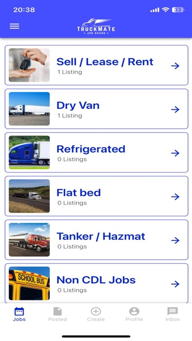TruckMate - Job Board Screenshot