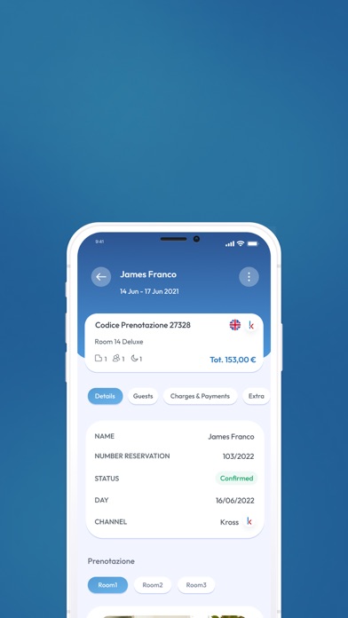 Kross Booking Screenshot