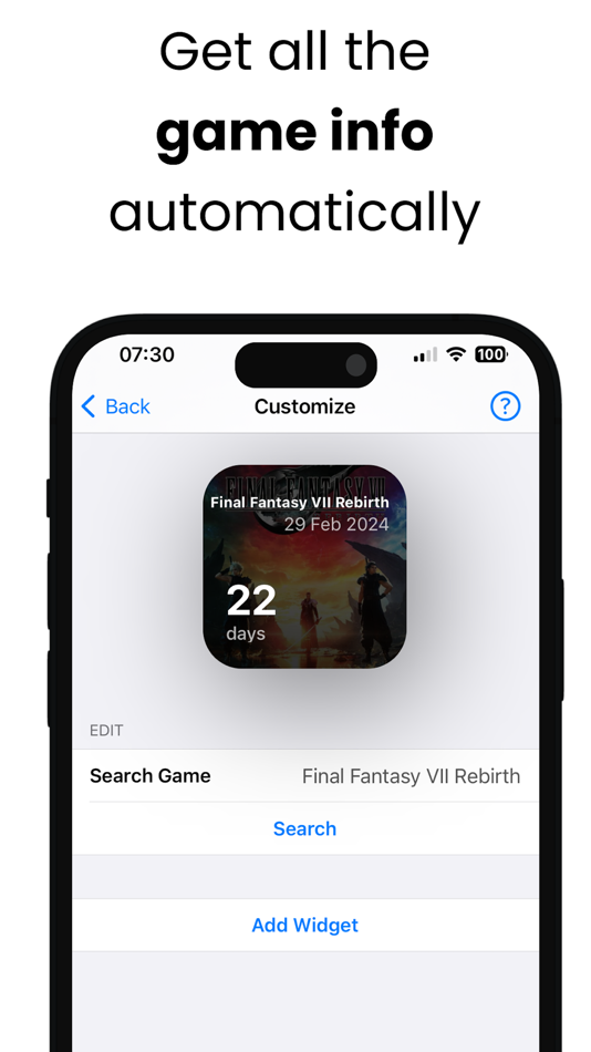 #3. GameTracker: Widget for Gamers (iOS) 由: Antonio Giarrusso
