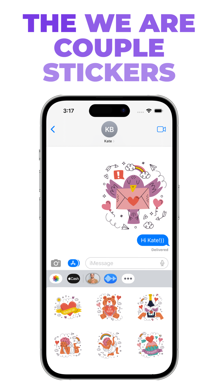 The We are Couple stickers