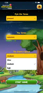 Learn Portuguese Verbs Game+ screenshot #6 for iPhone