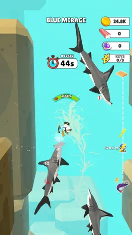 Game screenshot Diver Hero apk