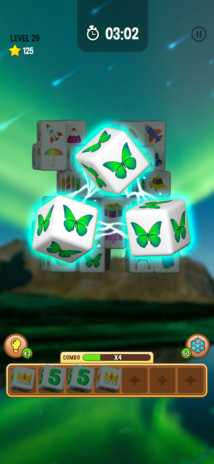 Cube Match Triple - 3D Puzzle