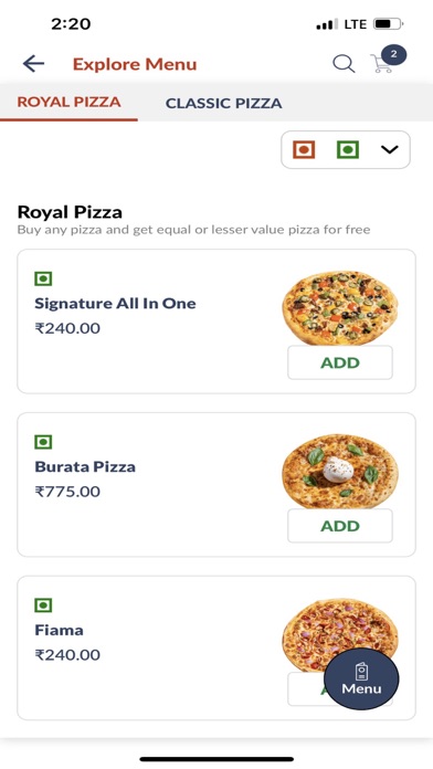 London Yard Pizza 2.0 Screenshot