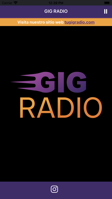 GIG RADIO Screenshot