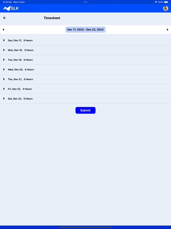 My SLK iPad screenshot 5 - Productivity app