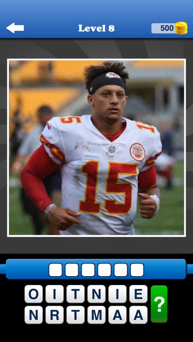 Who's the Player? Free American Football Sport Word Pic Quiz Game! screenshot 4