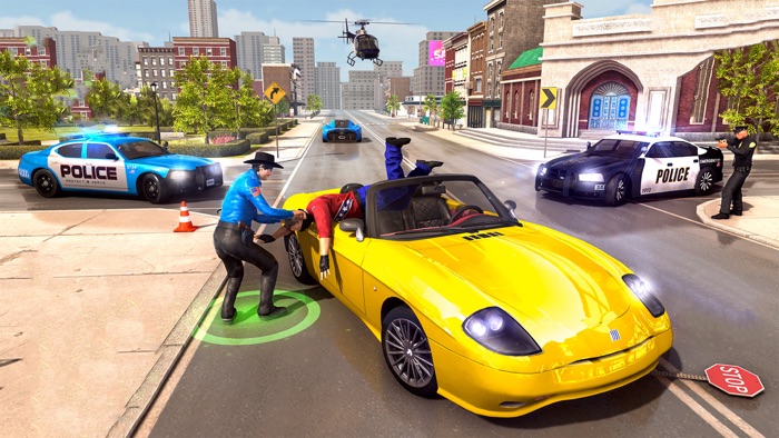 Police Simulator Cop Car 3D