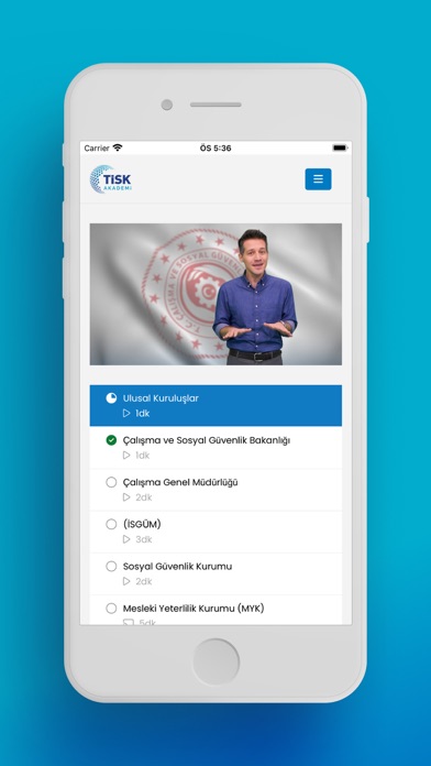 TİSK Akademi Screenshot