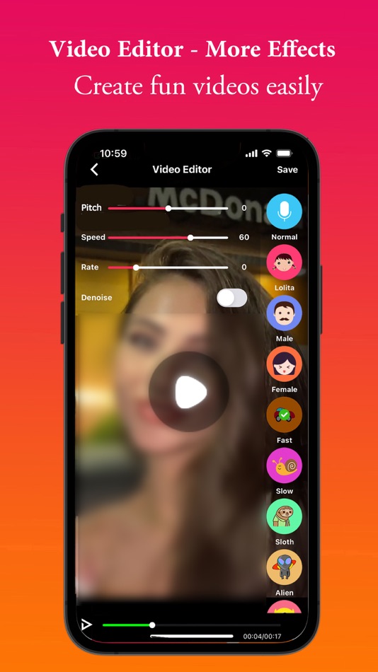 Voice Changer Sound Effects+ - 3.5 - (iOS)