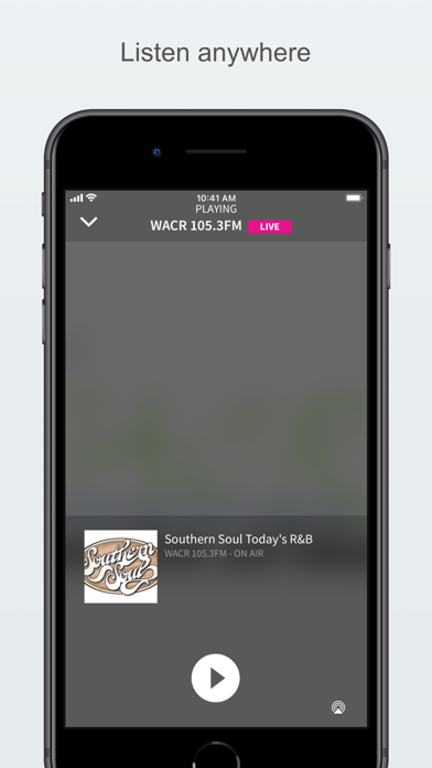 WACR105.3FM Screenshot