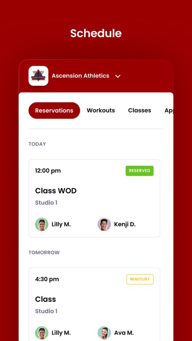 Ascension Athletics Screenshot