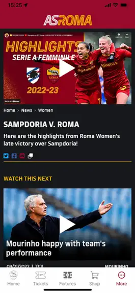 Game screenshot AS Roma Official App apk