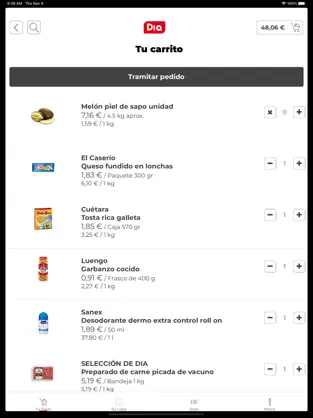 Screenshot 1 DIA Supermercado Online iphone