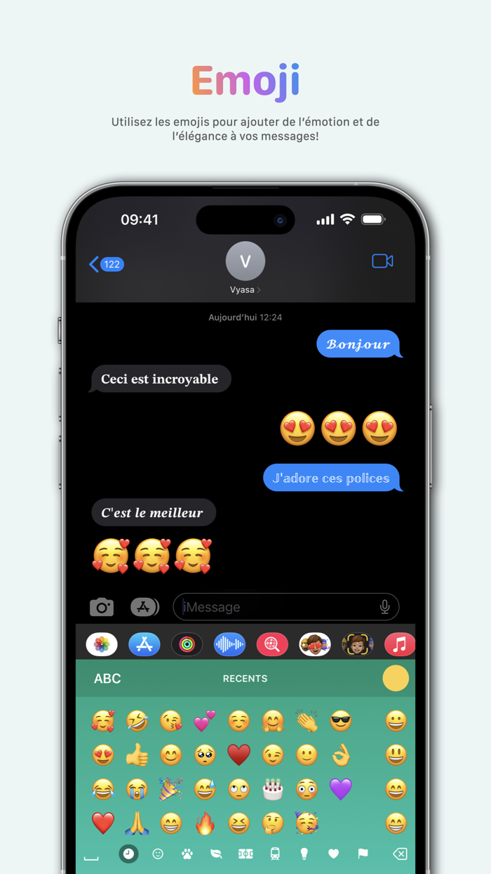 Polices du clavier - Nouveaux