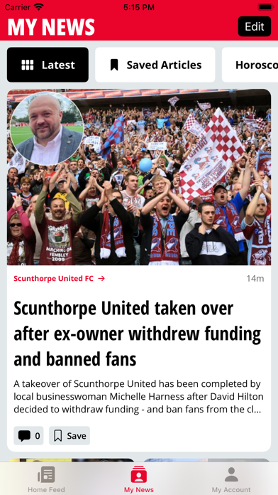 Daily Star App Screenshot