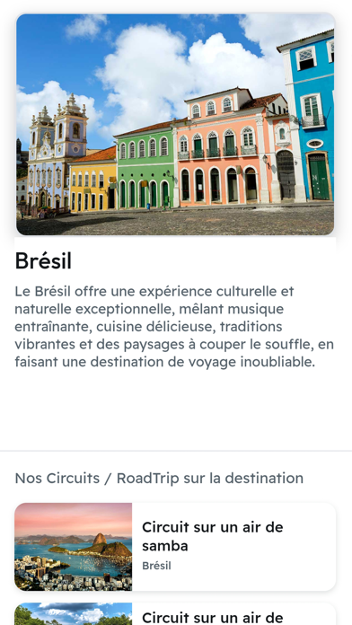 Nouvelles Frontières Screenshot