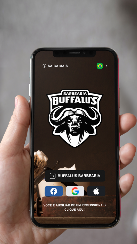 #1. Buffalus Barbearia (iOS) By: Mmtools Consultoria e Projetos De Informatica Ltda - ME