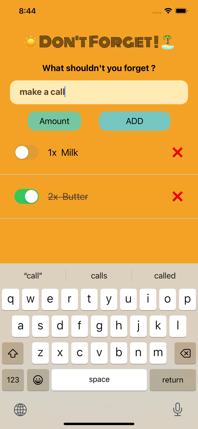Dont Forget Take a Note