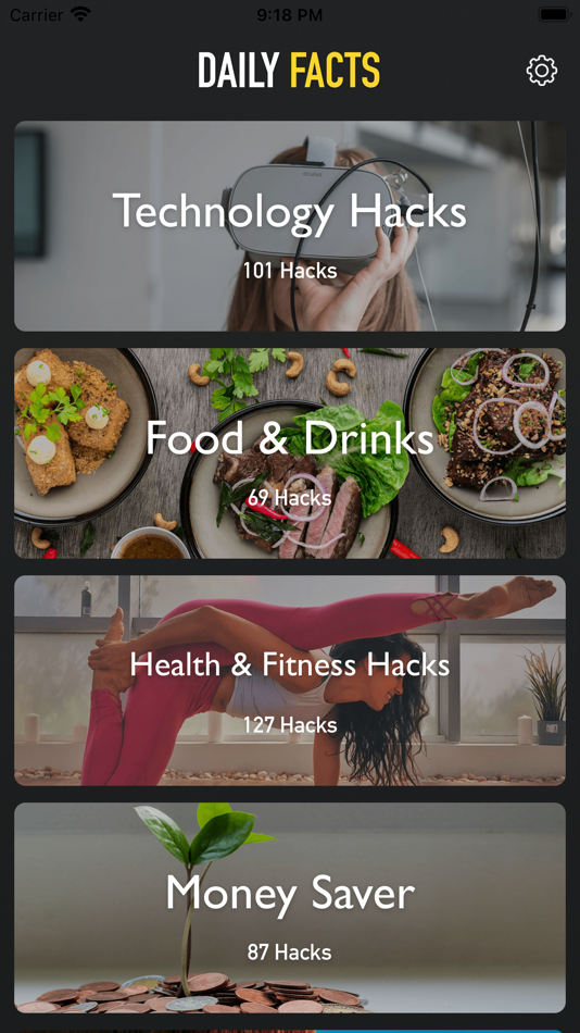 #2. Daily Facts - Life Hacks (iOS) โดย: Vijay Hirpara