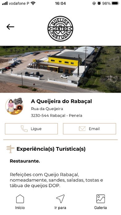 Rota Queijos Centro Portugal Screenshot