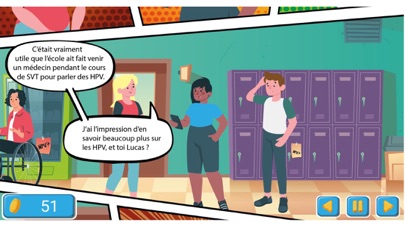 Screenshot #3 pour HPV Game (French)