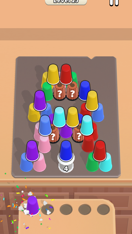 #7. Cups Cascade (iOS) 由: Gameloops
