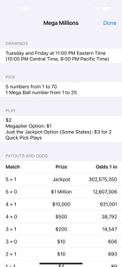 Lotto Results - Lottery in US screenshot #9 for iPhone
