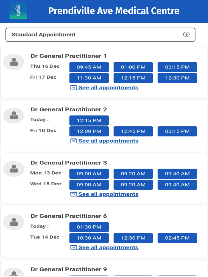 Prendiville Ave Medical Centre