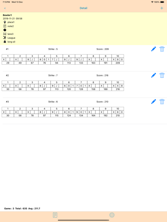 Screenshot #6 pour Scoreboard for Duckpin Lite