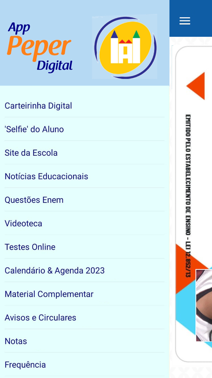 Aplicativo Peper Digital