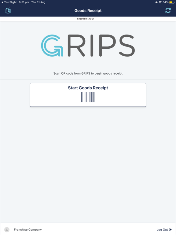 Screenshot #4 pour GRIPS Goods Inwards