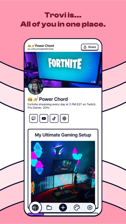 Trovi: your better link in bio