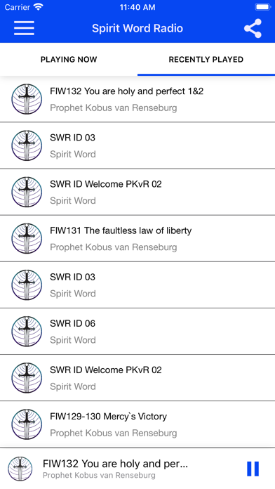 Spirit Word Radio Screenshot