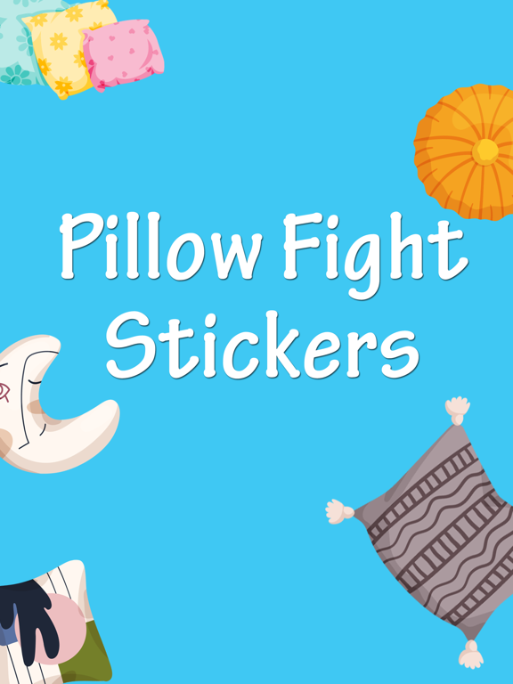 Screenshot #4 pour Pillow Fight Stickers