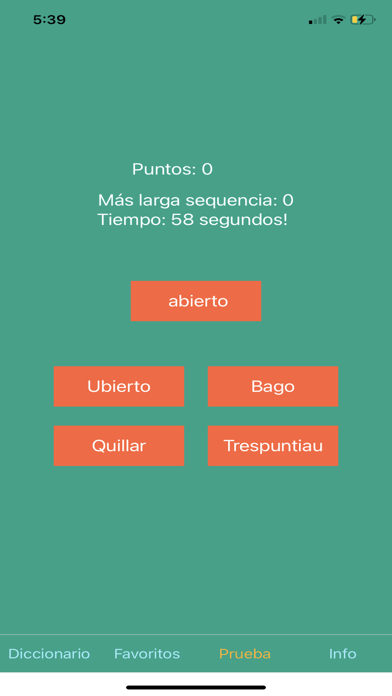 Diccionario Aragonés Screenshot