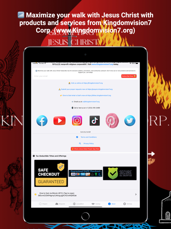 Jesus Daily Prayer App