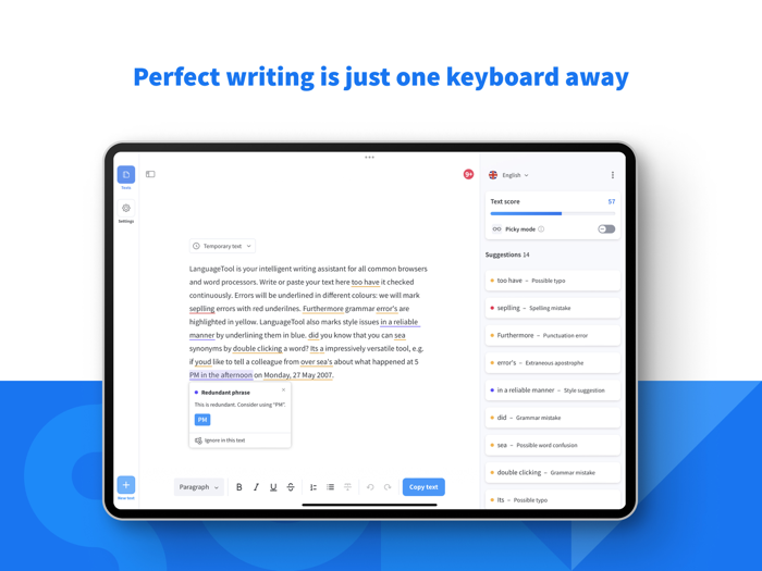 LanguageTool - Grammar Checker