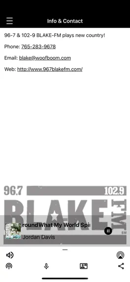 Game screenshot 96-7 & 102-9 BLAKE-FM hack
