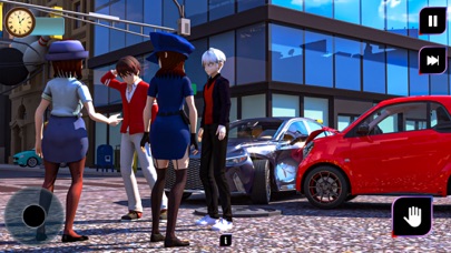Anime Police Officer Security Screenshot