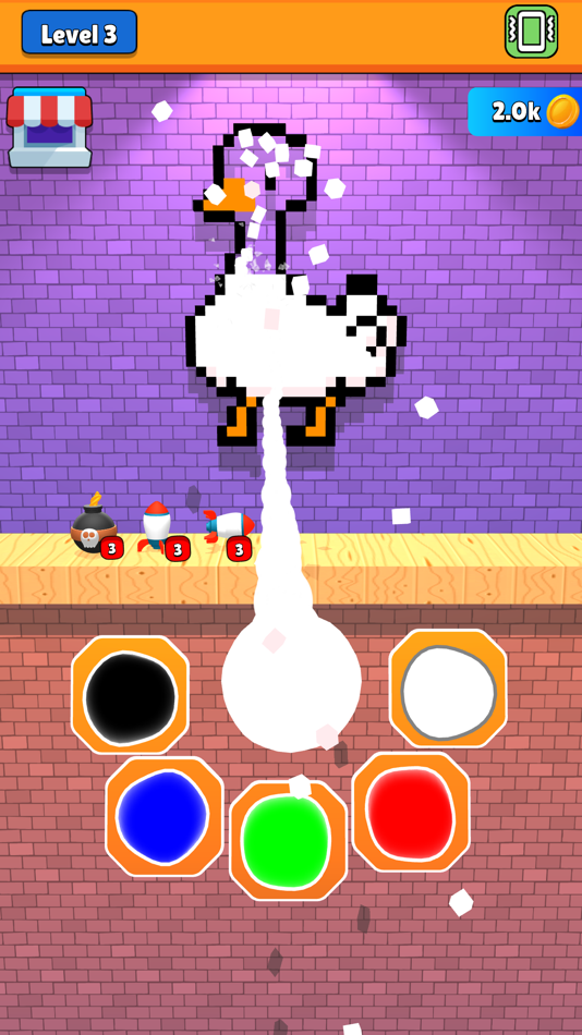 #2. Color Pixel Destroy (iOS) 由: Firat ZEREN