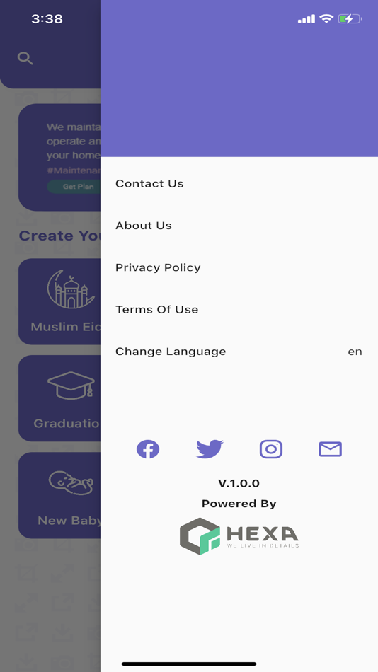 #5. تصميمك (iOS) 由: HEXA For Information Technology LLC