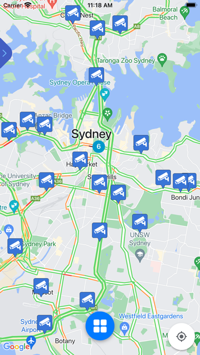 Live Traffic - Sydney Screenshot