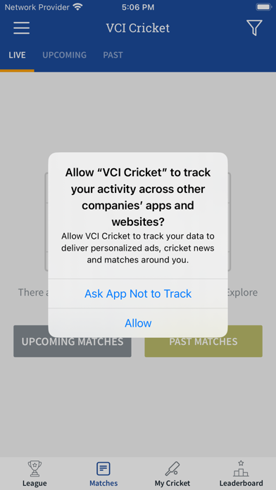VCI Cricket Screenshot