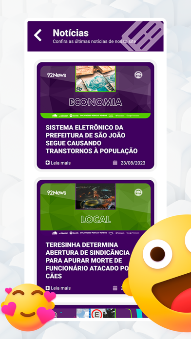 92 FM Sao Joao Screenshot
