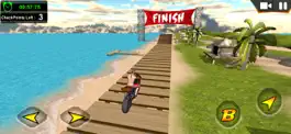 Game screenshot Beach Moto Bike Stunts apk