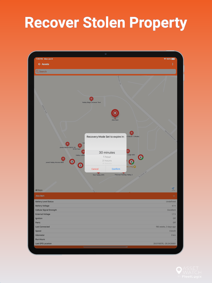 FleetLogix Asset Watch