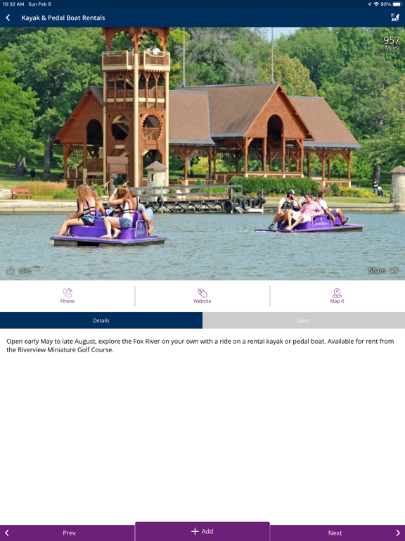 Travel St. Charles iPad screenshot 8 - Travel app