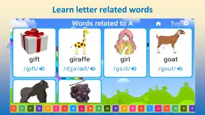 Easy English Alphabet Chart screenshot 4